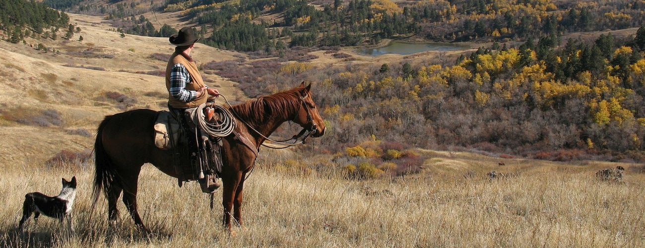 Adventure Cowboy on the Wyoming Padlock Ranch